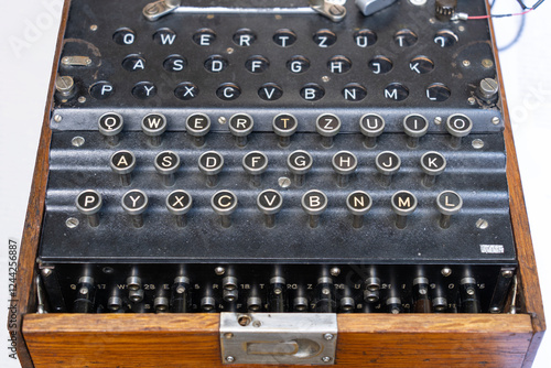 Photos German Enigma machine encryption device from World War II