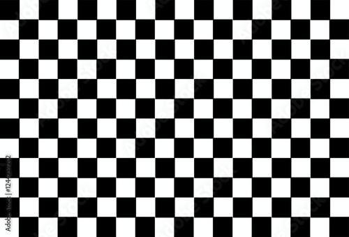 Groovy checkered seamless patterns, vintage aesthetic, Abstract illustration of with black and white square cells. Op art pattern checkered textures. Retro chest pattern 70s 90s background texture.eps