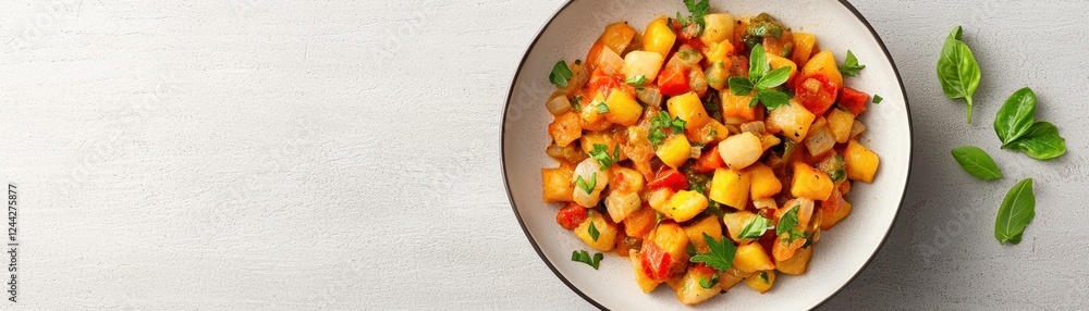 Fresh mango salsa recipe home kitchen food dish bright environment close-up viewpoint flavorful concept Fresh mango salsa recipe home kitchen food dish bright environment close-up viewpoint flavorful concept