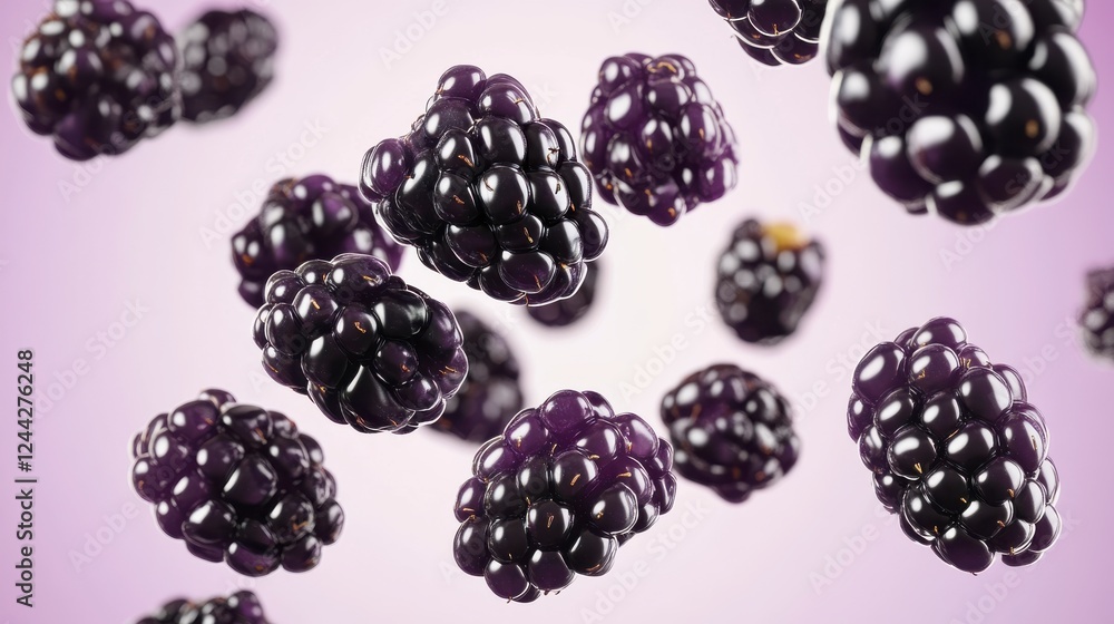 Stunning Blackberries in Motion: A Visual Feast of Fresh Fruit Stunning Blackberries in Motion: A Visual Feast of Fresh Fruit
