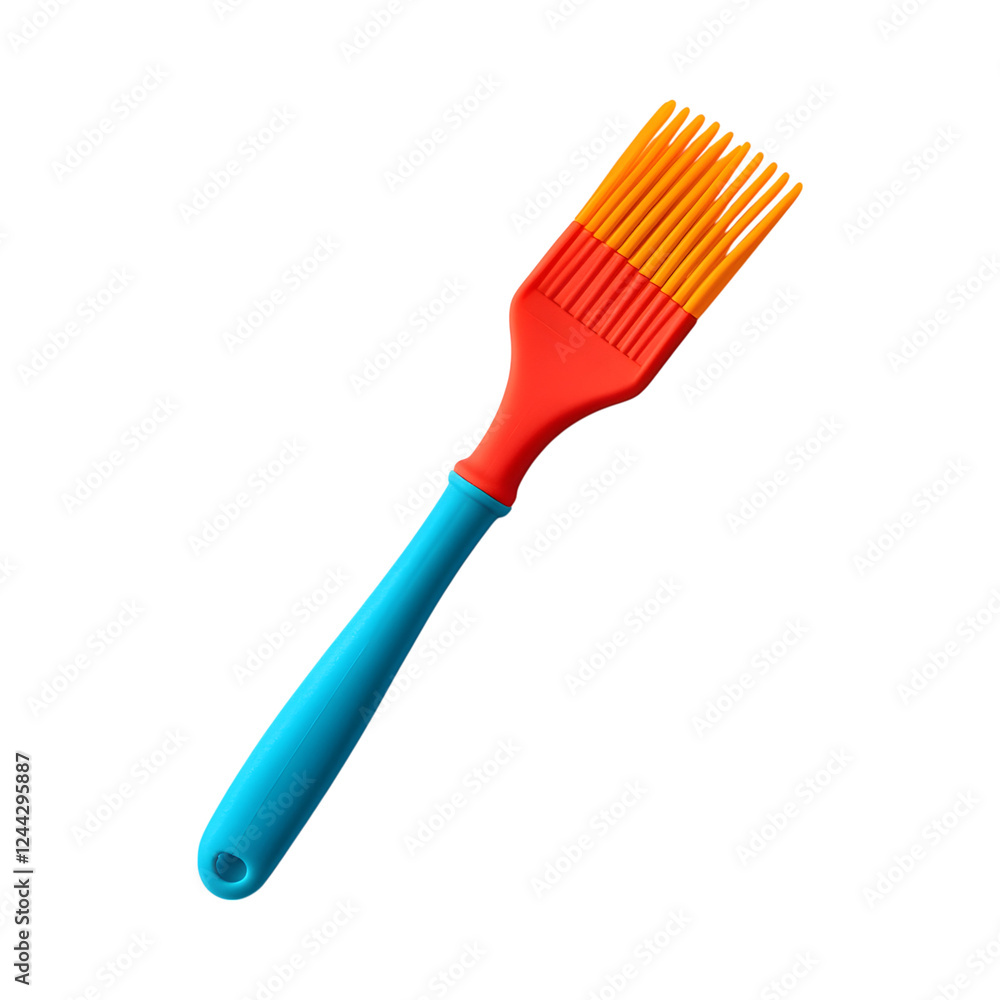 Blue and Orange Plastic Fork Isolated on Transparent Background Blue and Orange Plastic Fork Isolated on Transparent Background