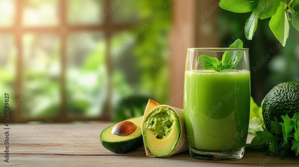 Refreshing Avocado Green Smoothie Recipe: A Healthy and Delicious Drink Refreshing Avocado Green Smoothie Recipe: A Healthy and Delicious Drink