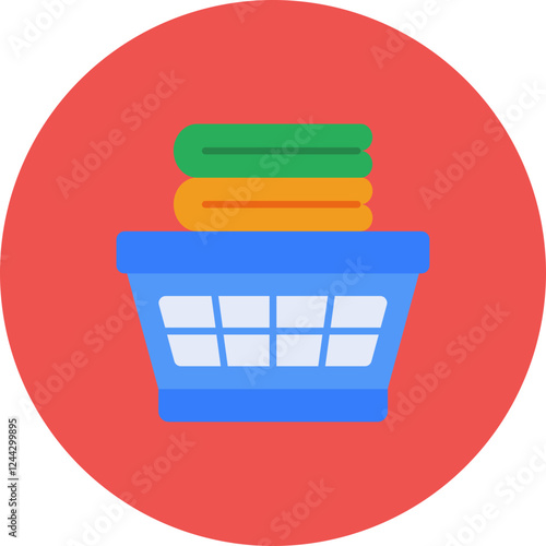 Laundry Basket Icon