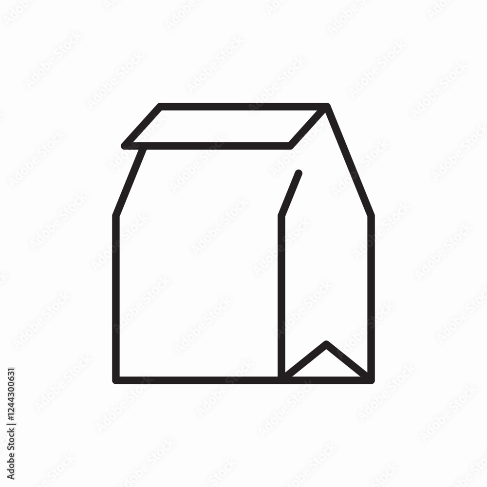 carton package milk cardboard icon vector sign carton package milk cardboard icon vector sign