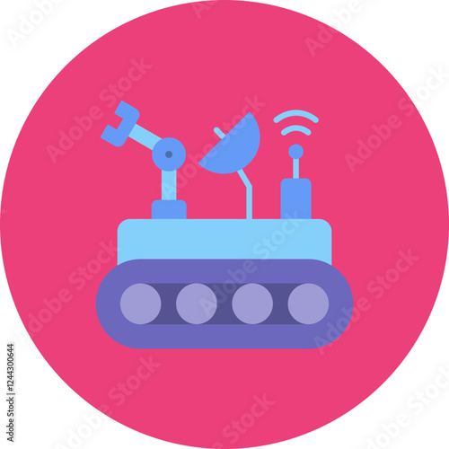 Mars Rover Icon