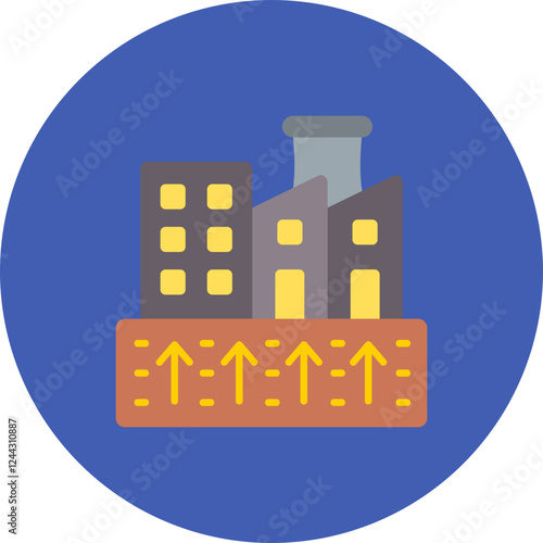 Geothermal Energy Icon