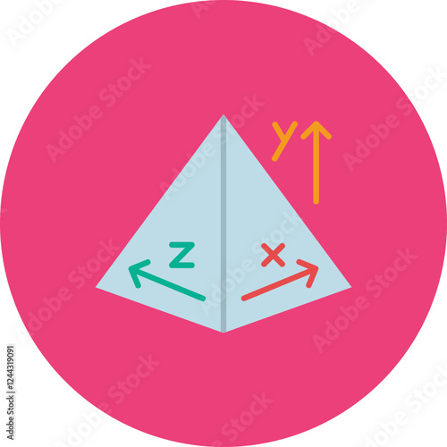 Coordinate Axis Icon