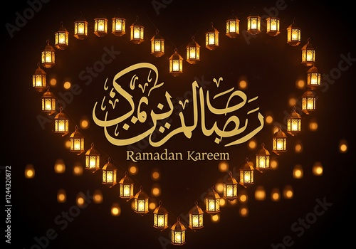 Ramadan Kareem Social Media Banner Elegant Ramadan Event Vector Art Illustration