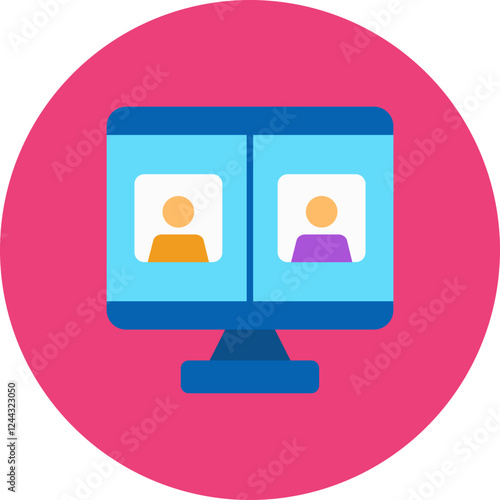 Video Conference Icon
