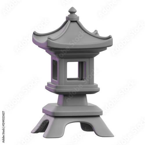 Traditional Stone Lantern