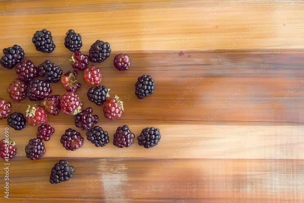 Fresh and juicy blackberries. Fresh and juicy blackberries.