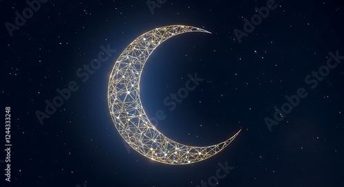 Ramadan Kareem Social Media Banner Elegant Ramadan Event Vector Art Illustration