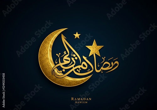 Ramadan Kareem Social Media Banner Elegant Ramadan Event Vector Art Illustration