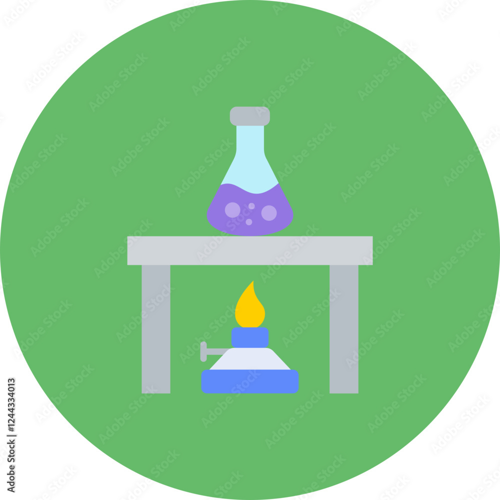 Lab Burner Icon Lab Burner Icon