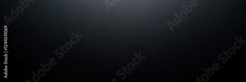 Wallpaper Mural Smooth black leather, fine grain, subtle shine , close-up, surface texture Torontodigital.ca