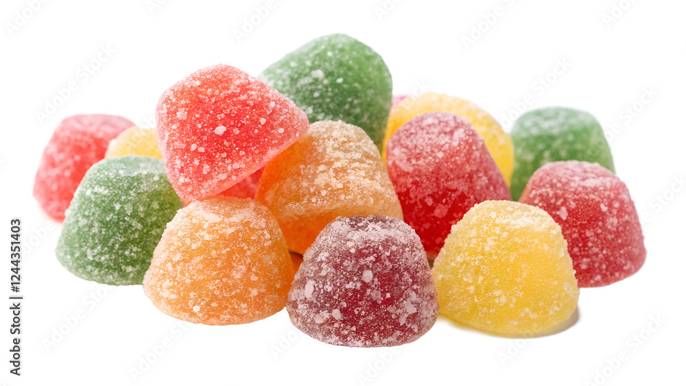 Colorful Gum Drops Isolated on Transparent Background PNG Colorful Gum Drops Isolated on Transparent Background PNG