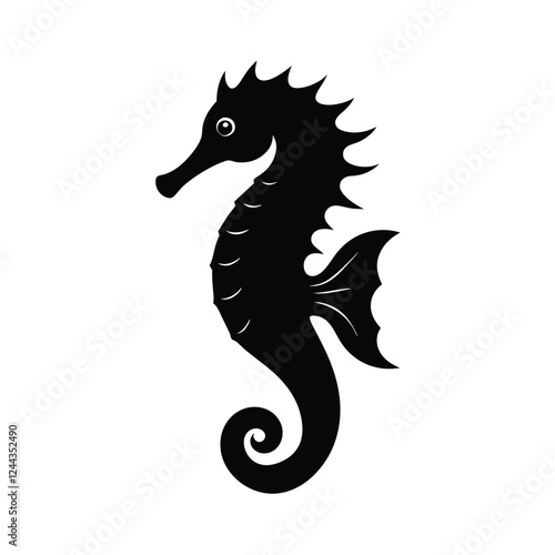 sea horse vector illustration