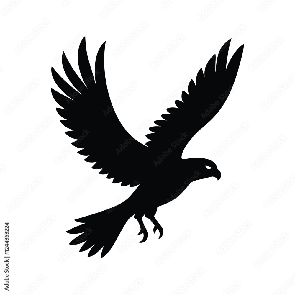 Obraz premium eagle on a white background