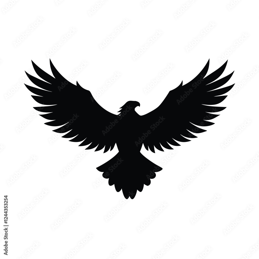 Obraz premium eagle in flight vector