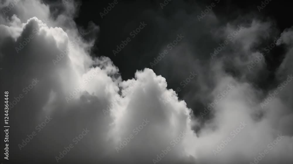 Cloudscape Against a Dark Sky Cloudscape Against a Dark Sky