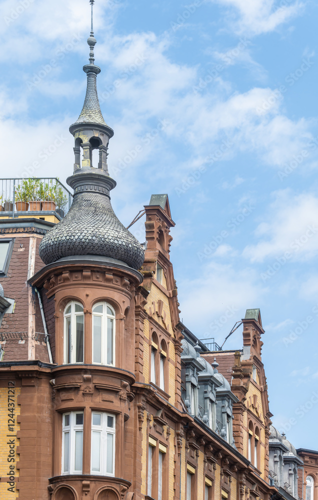 Fototapeta premium old historic building in old town of Konstanz, Constance, Germany 