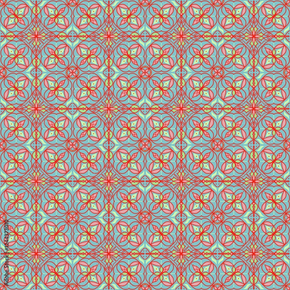 Luxury seamless pattern with mixed beautiful (red, green, blue) colors. Luxury seamless pattern with mixed beautiful (red, green, blue) colors.