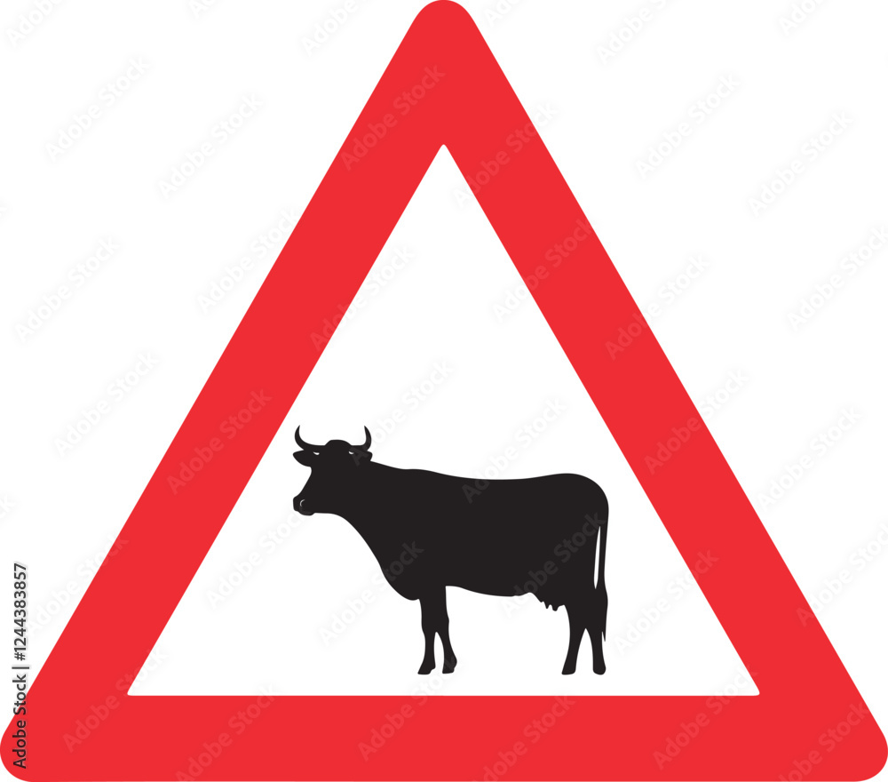 Wild Animals Passable Sign Traffic Sign Wild Animals Passable Sign Traffic Sign