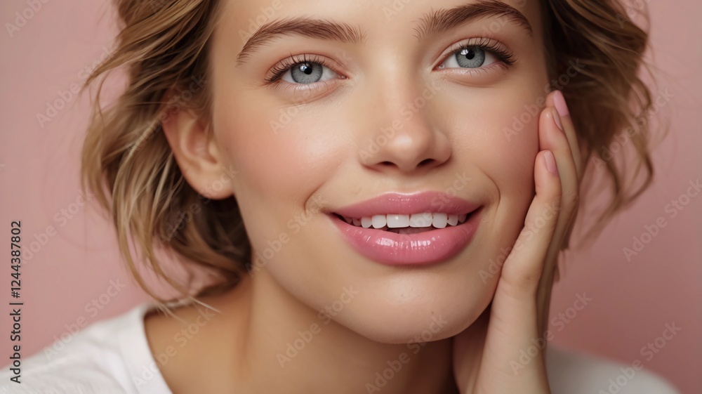 Close-Up of Pink Lips with Playful Diastema and Quirky Expression 16:9 ar Levity and Laughter - digital art
Close-Up of Pink Lips with Playful Diastema and Quirky Expression 16:9 ar Levity and Laughter - digital art