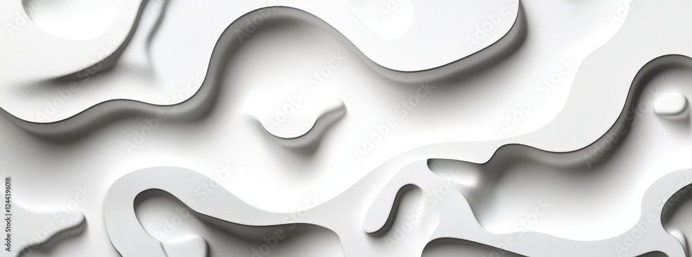 A sleek white abstract background design that is well-suited for posters, web templates, and backdrops. A sleek white abstract background design that is well-suited for posters, web templates, and backdrops.