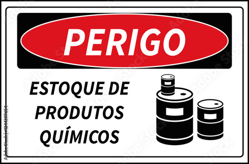 Estoque de produtos quimicos