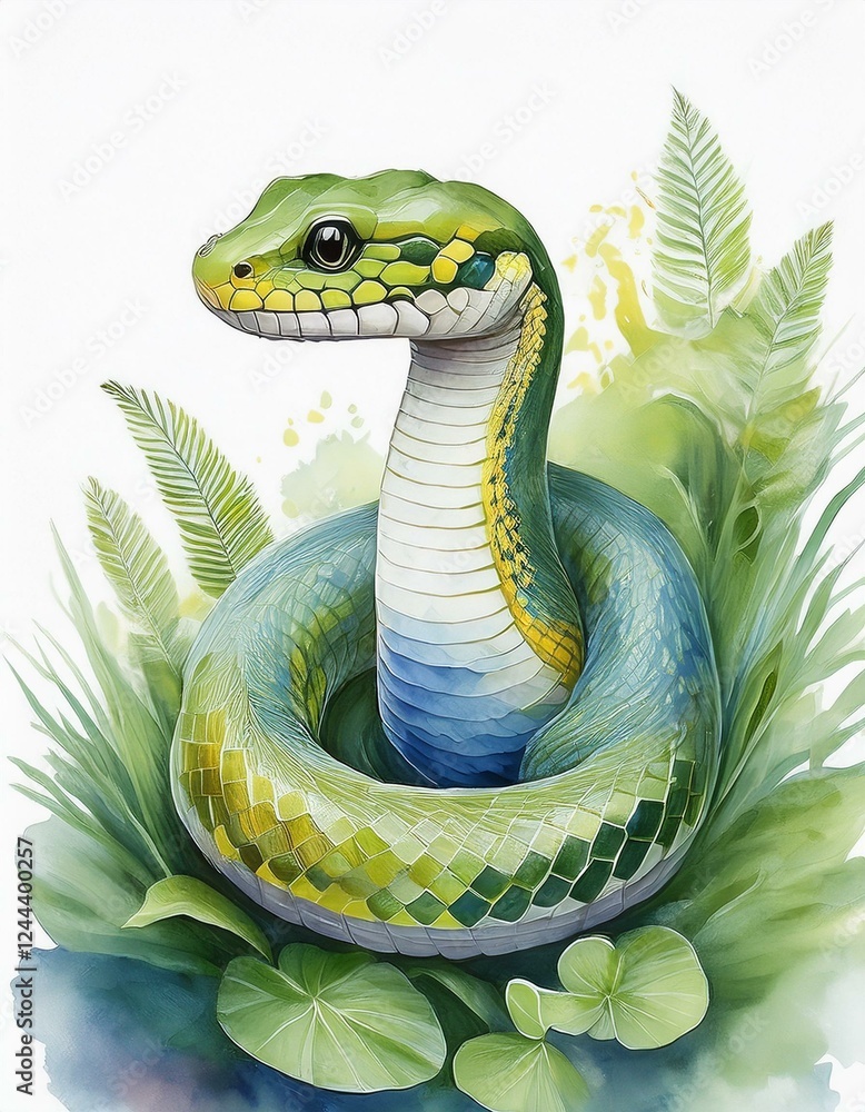 Fototapeta premium Kleine Schlange