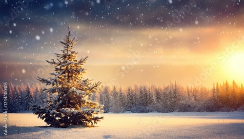 Winter themed background.