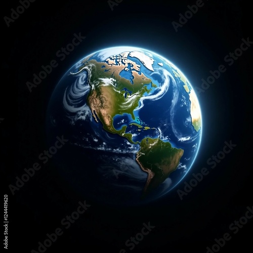 Earth science isolated on transparent background