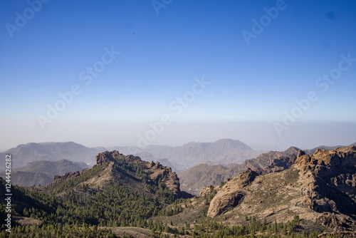 Roque Nublo, an iconic rock formation in Gran Canaria.