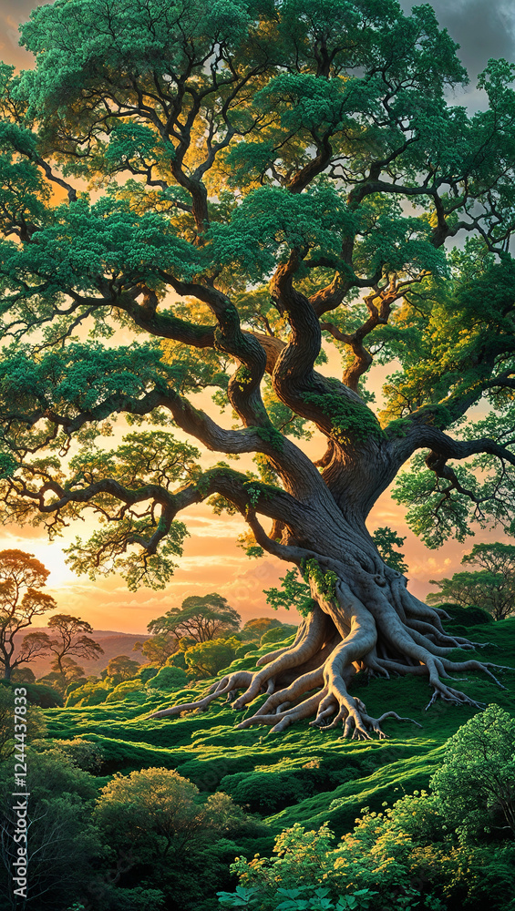 Fototapeta premium A stunningly detailed mural