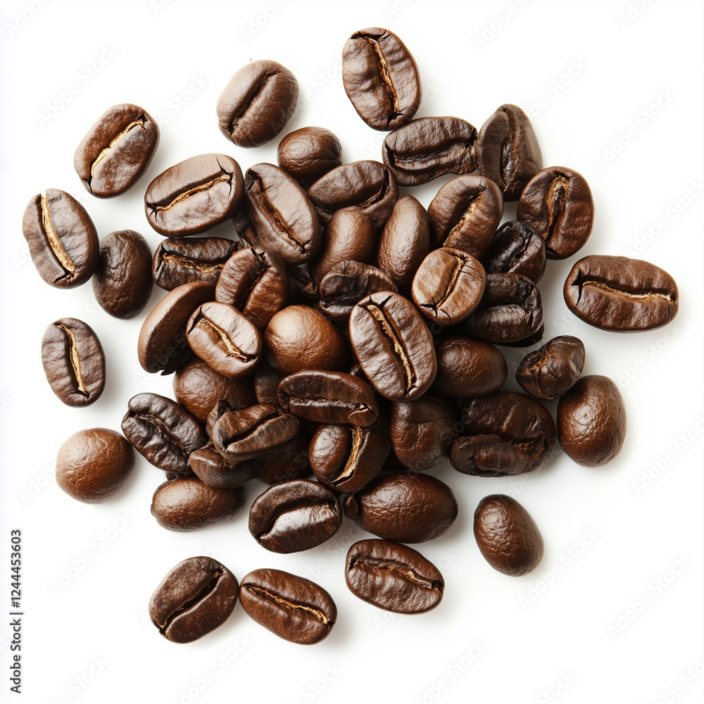 Fototapeta premium Coffee isolated on white background