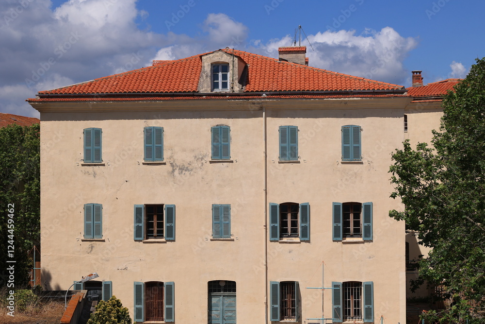 Fototapeta premium Impressionen aus Ajaccio auf der Französichen Mittelmeerinsel Korsika 