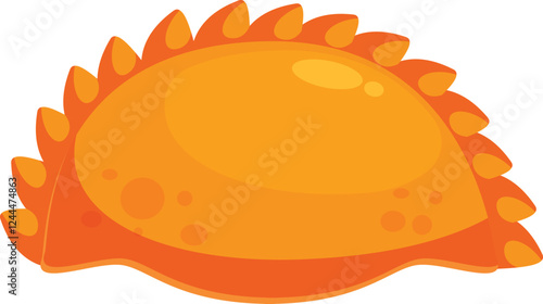 Savory pastry highlighting the rich culinary heritage of latin america, representing a popular street food and cultural tradition