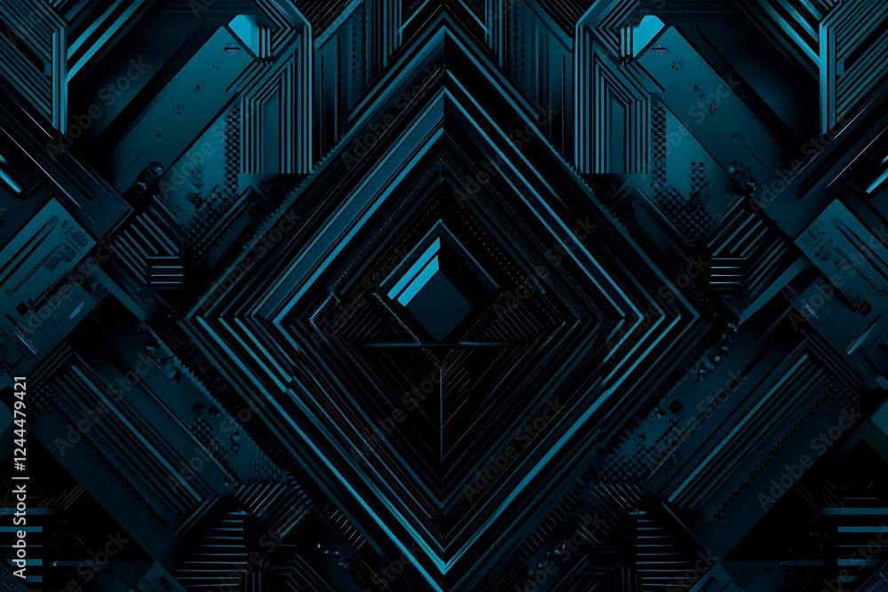 Abstract close-up of a glowing blue digital circuit board, showcasing intricate connections and technological design on a black background.
Abstract close-up of a glowing blue digital circuit board, showcasing intricate connections and technological design on a black background.