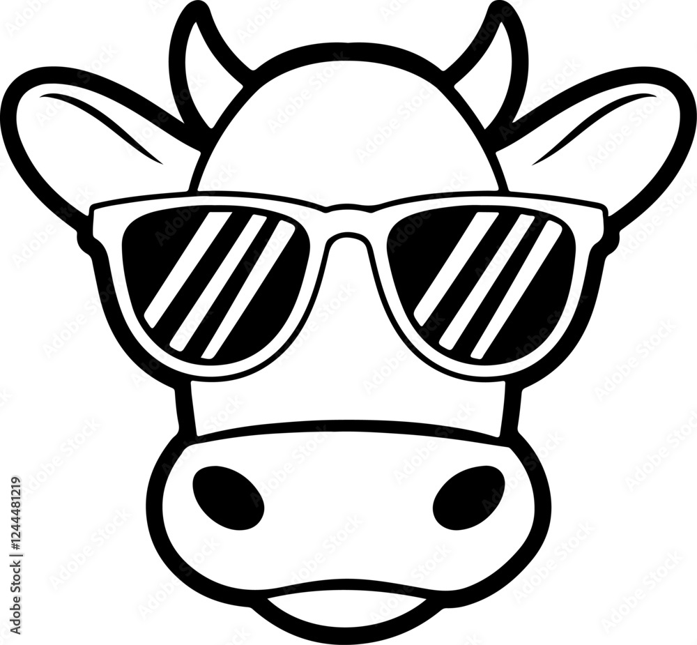 Cow head illustration isolated on white background. Design element for emblem, sign, poster, label. Cow head illustration isolated on white background. Design element for emblem, sign, poster, label.