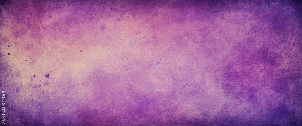 Obraz premium purple Grunge Texture with Watercolor and Aged Paper Effect