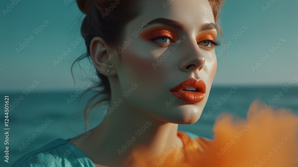 Bold Beauty Vibrant Makeup Expression Bold Beauty Vibrant Makeup Expression