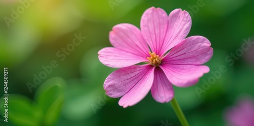 Macro shot of clover flower's delicate petals, closeup, macro
