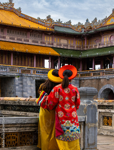 Sisters in the temple
