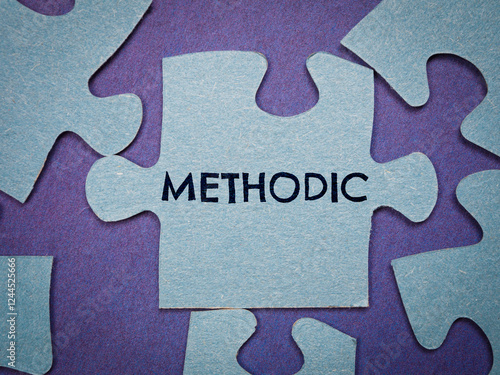 Methodic term meaning on puzzle piece