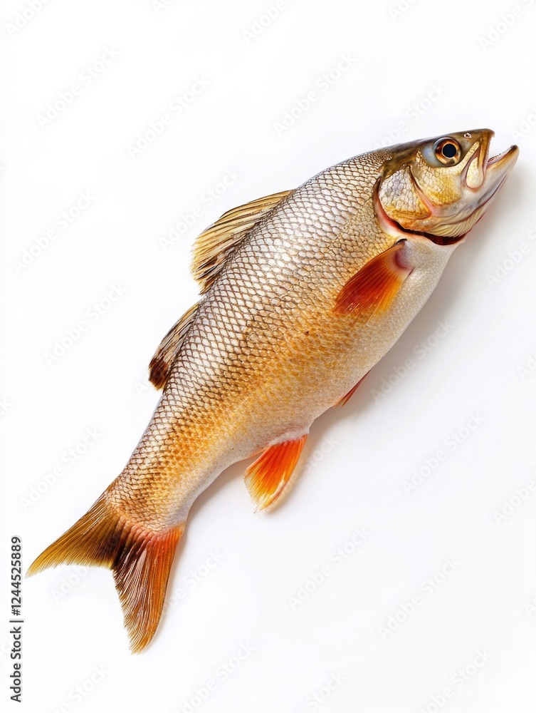 Obraz premium Brown Fish on Ice