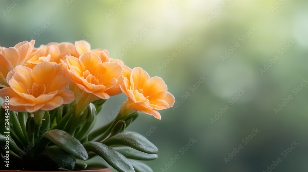 A close-up view of delicate flowers reveals intricate petal structures and soft colors, contrasting beautifully with the lush green environment, representing tranquility and serenity. A close-up view of delicate flowers reveals intricate petal structures and soft colors, contrasting beautifully with the lush green environment, representing tranquility and serenity.