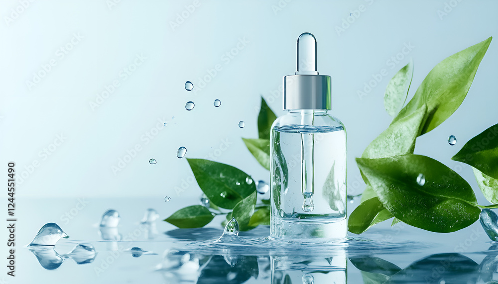 collagen skin serum with vitamins on soft pastel background - skincare cosmetics solution concept collagen skin serum with vitamins on soft pastel background - skincare cosmetics solution concept