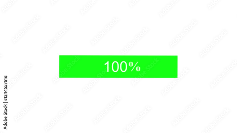 Green color simple loading animation with white background Green color simple loading animation with white background