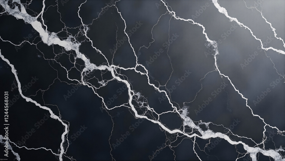 Black Marble Texture, White Veins Pattern
Black Marble Texture, White Veins Pattern